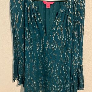Teal Lily Pulitzer Women's Top